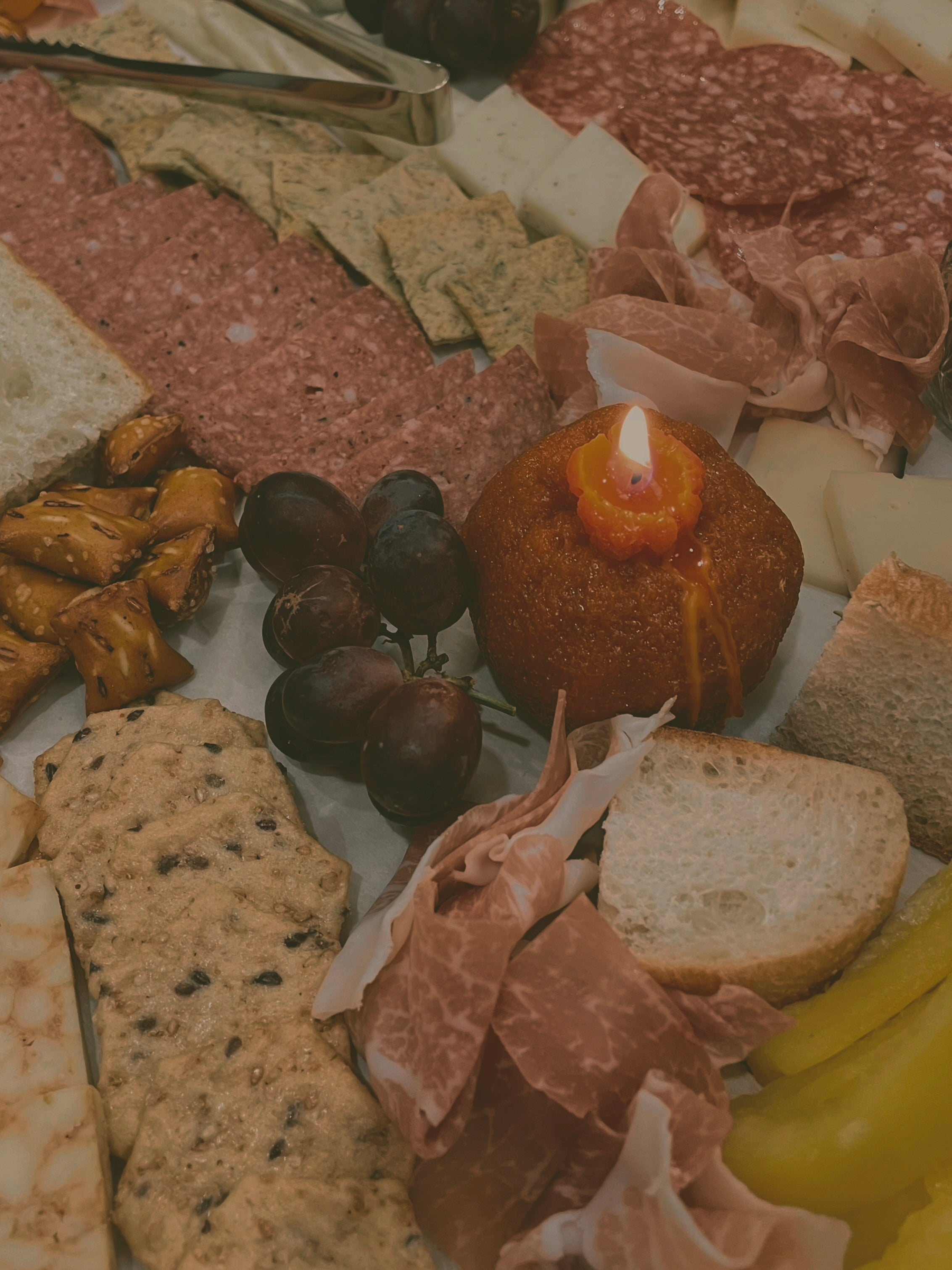 Christmas Clementine Pillar Candle