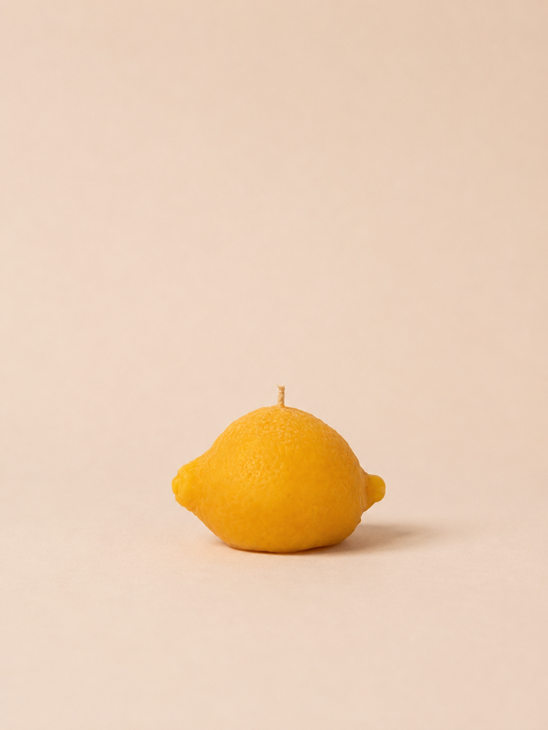 Lemon Pillar Candle